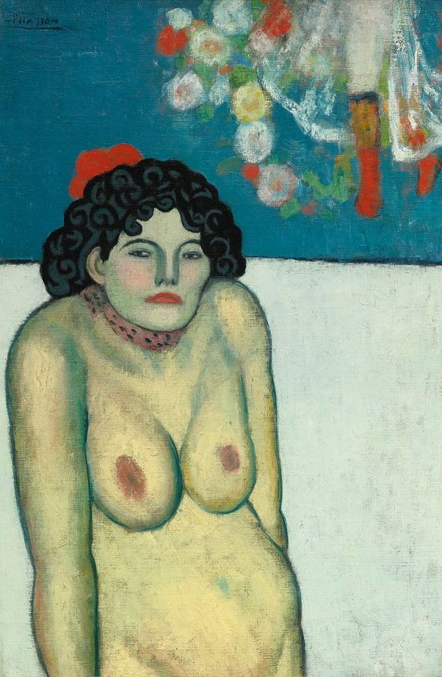 Pablo Picasso - La Gommeuse
