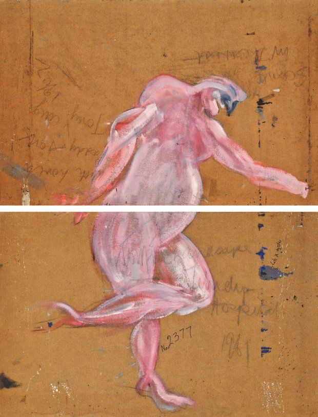Francis Bacon - Nude (lost) 2