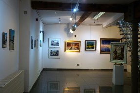 Interior of gallery