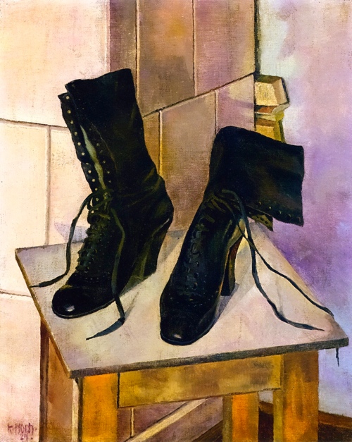 Kate Hock - Still Life with Boots 1967